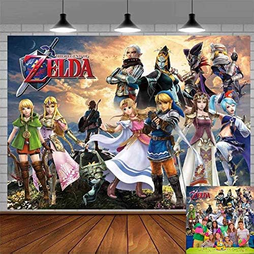 A Legend of Zelda Hátteret, Videó, Játék, Party Fotó, Plakát Falra Dekoráció a Lakásban Otthon Art Fali Kárpit Hálószoba