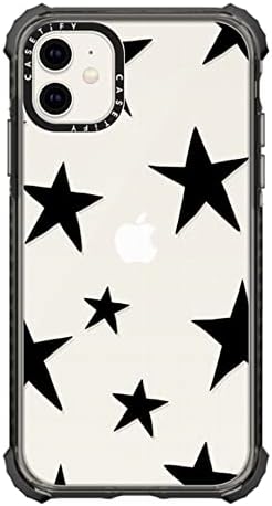 Casetify Ultra Hatása az Esetben az iPhone 11 - Csillagok, Fekete - Világos Fekete