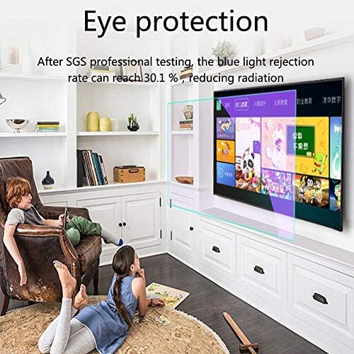 AIZYR Tükröződésmentes TV Képernyő Védő Enyhíti a Szem Megerőltetése, Anti-Kék Fény Szűrő LCD szemvédő Védő Fólia -