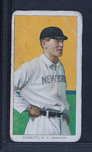 1909 T206 NY Ray Demmitt New York Yankees (Baseball Kártya) (Csapat New York) FAIR Yankees