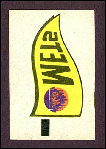 1966 Topps New York Mets Bajnokságot a New York Mets (Baseball Kártya) VG/EX Mets