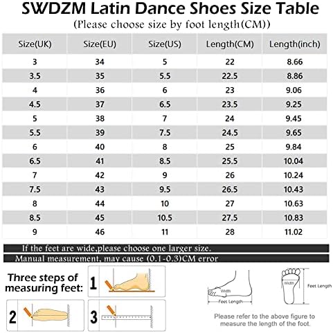 SWDZM Férfi&Nő Bálterem Tánc Cipő Lace-up Zárt Toe Latin Modern Teljesítmény, Tánc Tanítás, Cipő,Modell KCNJ