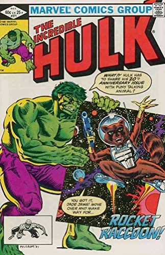 A hihetetlen Hulk, A 271 VF ; Marvel képregény | 1 Rocket Raccoon Bill Marlo