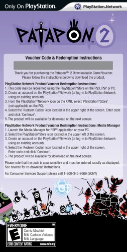 Patapon 2 (Letölthető Játék Utalvány) - Sony PSP