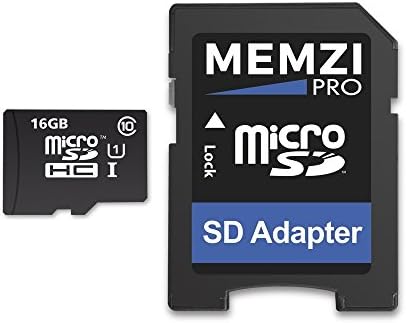 MEMZI PRO 16GB Class 10 90MB/s Micro SDHC Memória Kártya SD Adapter Samsung S3 Galaxy Tab 9.7 Tablet PC