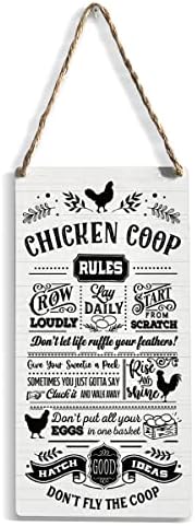 Rusztikus Csirke Coop Szabályok Fa Alá Csirke Coop Tartozékok Parasztház Haza Családi Ház Fali Dekoráció Vicces Falon