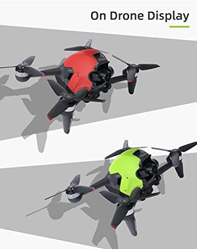 DAGIJIRD Drón Felső burkolat Test Felső tok cserealkatrész DJI FPV Combo