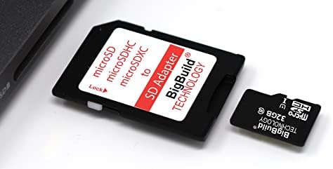 BigBuild Technológia 32GB Ultra Gyors 80MB/s microSDHC Memória Kártya Samsung Galaxy A11, A12, A13, A20s, A23, A33 Mobil