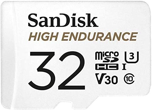SanDisk Nagy Kitartás 32 gb-os Micro SD Memória Kártya Működik, Wyze Cam v3 Pro, Wyze Cam Szabadtéri v2 Smart Camera