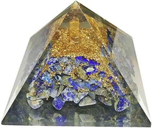 Lapis Lazuli Kő Piramis Gyógyító Kristályok Reiki Organite Piramis Reiki Spritual Ajándék Vörös Ajándék Tok