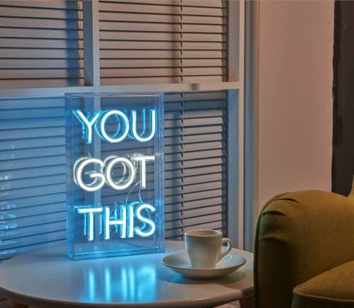 SocalSunny neonok asztali LED Neon LightLightbox Bár Tábla 3D Betű Lámpák Fali Dekor Fél Fény Otthon Hálószoba, Nappali