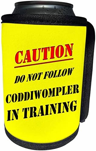 3dRose Figyelem Ne Kövesse Coddiwompler A Képzés - Lehet Hűvösebb Üveg Wrap (cc_353228_1)