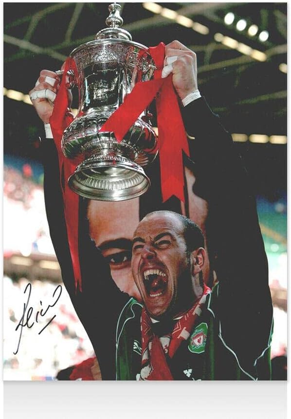 Pepe Reina Aláírt Liverpool Fénykép -, FA-Kupa-Győztes Autogram - Dedikált Futball Fotók