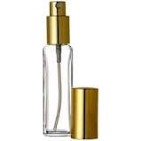 Grand Parfums Finom Köd 1 Oz Parfüm Porlasztó, Magas, Karcsú Üveg Ezüst Permetező 30ml (2)