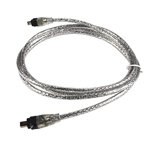 HQRP IEEE 1394-4 tűs, hogy 4 tűs Kábel - /Kábel Kompatibilis a Panasonic PV-DV601 PV-DV602 PV-DV700 PV-DV701 Videokamera