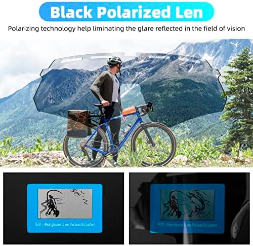 ROCKBROS Polarizált Kerékpáros Szemüveg 4 Cserélhető Objektívek Baseball Napszemüveg Férfi Női UV400 Sport Napszemüveg