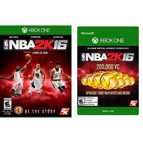 NBA 2K16 Játék + 200,000 VC - Xbox