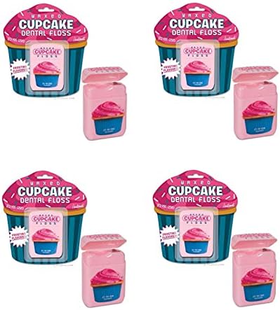 Archie McPhee Cupcake Viaszolt Fogselyem | Cukormáz Ízesített | Csomag 4