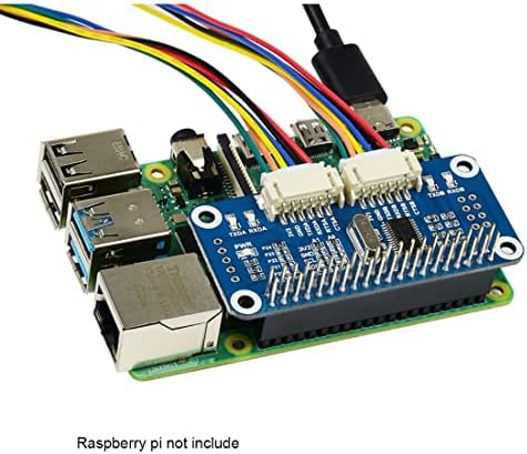 Coolwell Raspberry Pi Soros KALAP Rendelkezik, 2-Ch UART 8 GPIOs I2C Interfész Tágulási SAPKA a Raspberry Pi 4B+ 4B
