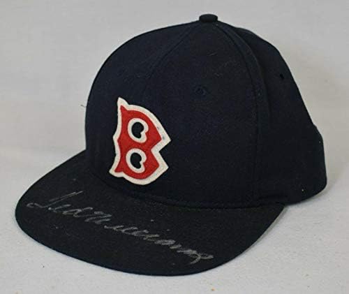 Ted Williams Aláírt Dedikált Boston Red Sox Kalapot Kap A PSA a DNS-COA - Dedikált Sapka