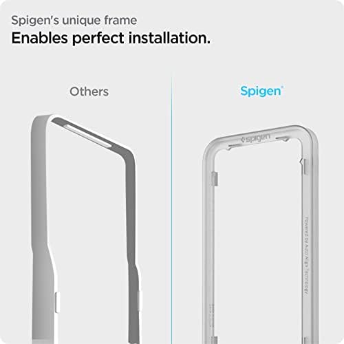 Spigen Edzett Üveg kijelző Védő fólia [GlasTR AlignMaster] célja a Galaxy A53 5G - 2 Pack
