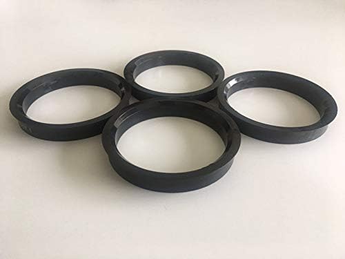 NB-AERO (4) Polycarbon Hub Központú Gyűrűk 73.1 mm (Kerék), hogy 57.1 mm (Hub) | Hubcentric Középső Gyűrű 57.1 mm 73.1