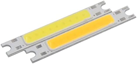 KENID 10DB Promóció 48mm 7mm 3W Dc 9V-os COB LED Szalag, LED Izzók Flip Chip On Board Nagy Lumen Világítási Forrás Modul