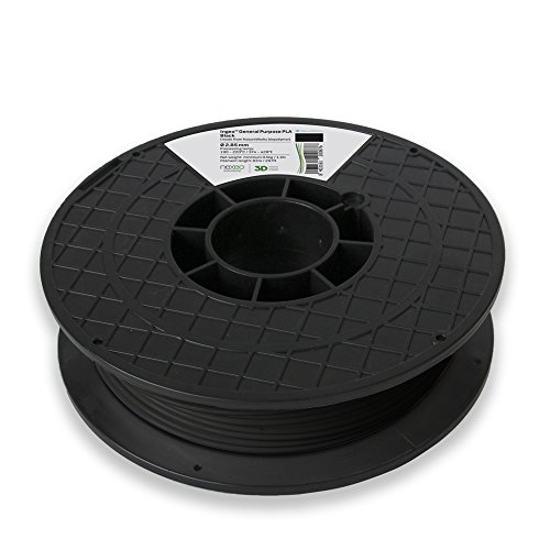 PLA Ingeo Általános Célú Fekete 1.1 lb Spool 2.85 mm Nexeo Megoldások