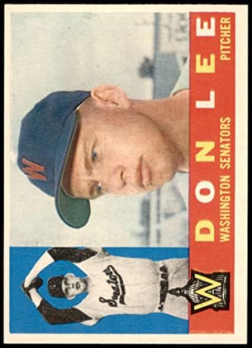 1960 Topps 503 Ne Lee Washington Senators (Baseball Kártya) NM/MT Szenátorok