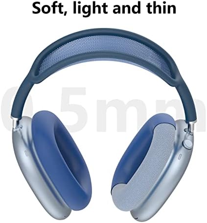 [2 Pár] Szilikon fülvédő Fedezni AirPods Max Fülhallgató Párnák, Sweatproof Füldugót burkolata Tartozékok Puha Szilikon