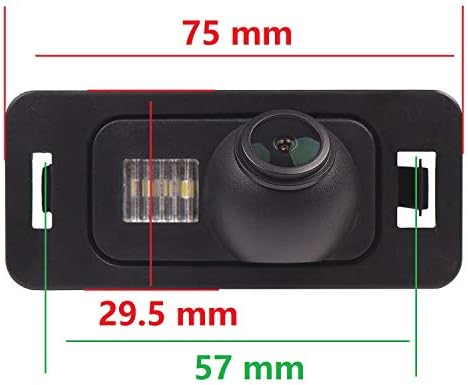 HD 1280x720 tolatókamera a Rendszám Fény Licenc Visszapillantó Biztonsági Kamera Vízálló éjjellátó BMW 1er 3er 5er E82