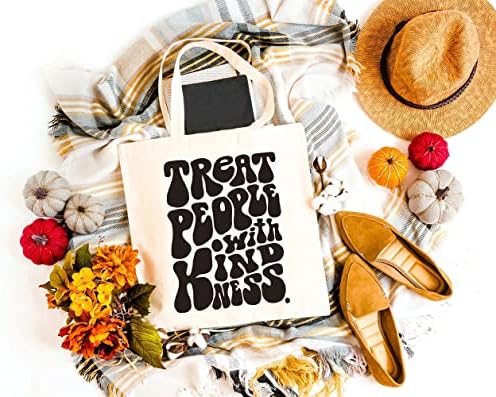 GXVUIS Vászon Tote szatyor a Nők számára Inspiráló Újrafelhasználható Élelmiszerbolt Váll táska Utazás Beach Girls Ajándékok