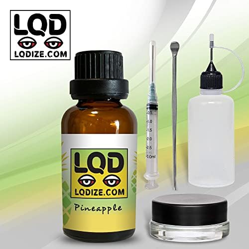 LQDIZE Ananász Liquidizer Kit – Viasz Liquidizer Kit - Liquidize Összetörik Viasz Koncentrátumok (30ml Liquidizer)