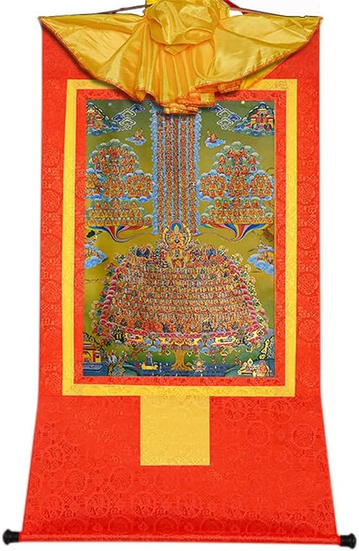 Gandhanra Átalakítás a Je Tsongkhapa(Je Rinpoche van Menedék, Fa,Losang Drakpa), Tibeti Thangka Festészet, a Művészet,a