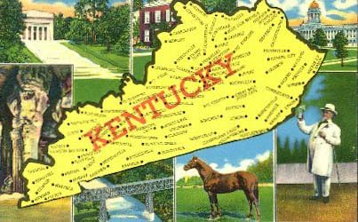 Frankfort, Kentucky Képeslap