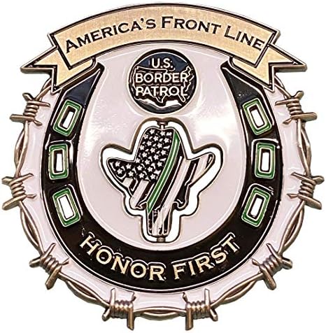 DL11-17 Elnök Donald J. Trump határőrség szolgálati Érem Járőr Ügynök MAGA 45 BPA Lovas Járőr Vékony Zöld Vonal CBP