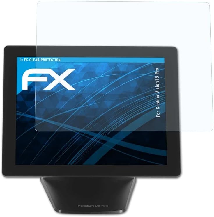 atFoliX Képernyő Védelem Film Kompatibilis a Custom Vision15 Pro képernyővédő fólia, Ultra-Tiszta FX Védőfólia