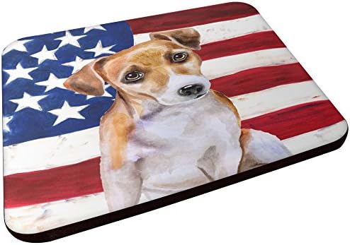 Caroline Kincsek Jack Russell Terrier 2 Hazafias Dekoratív Alátét, Többszínű