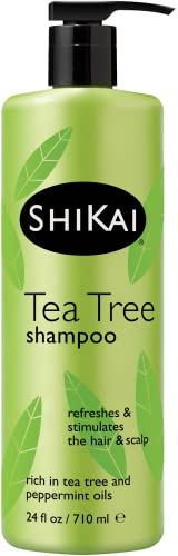 ShiKai - teafa Sampon, Frissítő hajmosás, Nem Szappan Hidratáló, Visszaállítja a Csillogás & Shine, hogy a Fakó Haj,