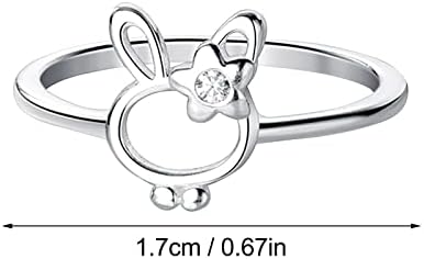 2023 Új Személyiség Gyűrű Egyszerű, Kifinomult Design Alkalmas Minden Alkalommal Jelmez Gyémánt Gyűrű (Egy, Egy Méret)