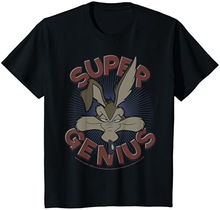 A Gyerekek Looney Tunes Prérifarkas Szuper Zseni, T-Shirt