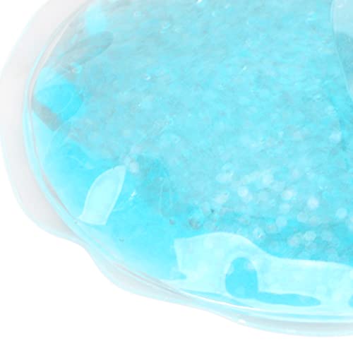 1 Pár Forró Hideg Borogatást Szem Pad, Újrafelhasználható Kék Kerek Szem Duzzanat tehermentesítő Hűsítő Ice Gél Szem