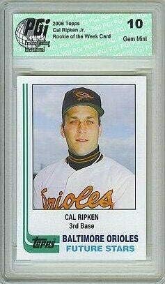 Cal Ripken Orioles 2006 Topps Újonc a Héten Kártya OFJ 10 - Baseball Asztalon Kezdő Lapot