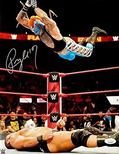 WWE Kizárólagos Rey Mysterio Aláírt Dedikált 11x14 Fotó SZÖVETSÉG Hitelesítés 5 - Dedikált Birkózás Fotók