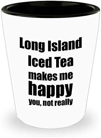Long Island Ice Tea Koktél Pohár Szerető Rajongó Vicces Ajándék Ötlet A Barátomnak Alkohollal Kevert Ital, Ital 1,5