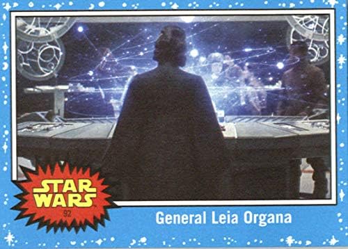 2017 Topps Star Wars Utazás Az Utolsó Jedi 92 Általános Leia Organa Az Utolsó Jedi