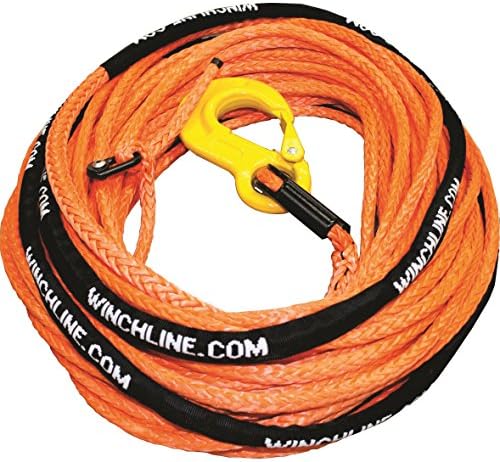 Winchline.com 7/16 x 100' Orange Fireline a Cső Gyűszű Hook