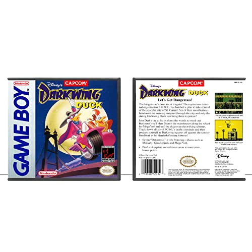 Darkwing Kacsa | (GB) Game Boy Játék Esetben Csak Nincs Játék