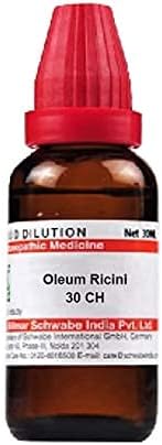Dr. Willmar a Csomag India Oleum Ricini Hígítási 30 CH Üveg 30 ml Hígító