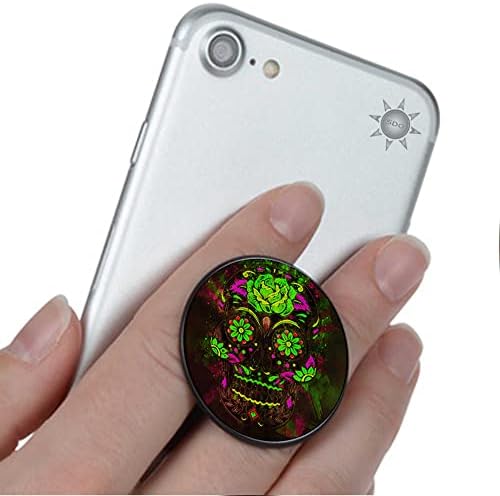 Cukor Skull Rose Halloween Muertos Telefon Markolat Mobil Állvány illik iPhone Samsung Galaxy s Több